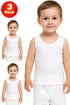 3 Pack Kids 100% Cotton Sleeveless School Vest – Soft & Comfortable Everyday Wear