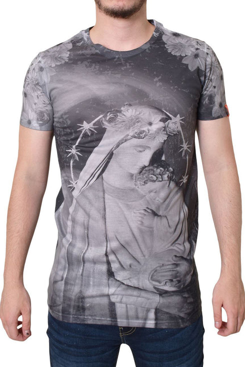 Men Athletic Crew Neck T-shirt