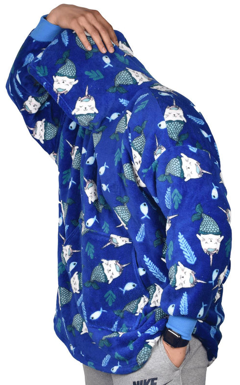 Cozy Unisex Blanket Hoodie - Ultimate Comfort and Warmth for All Genders