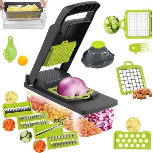 12 in 1 Vegetable Chopper & Slicer Set
