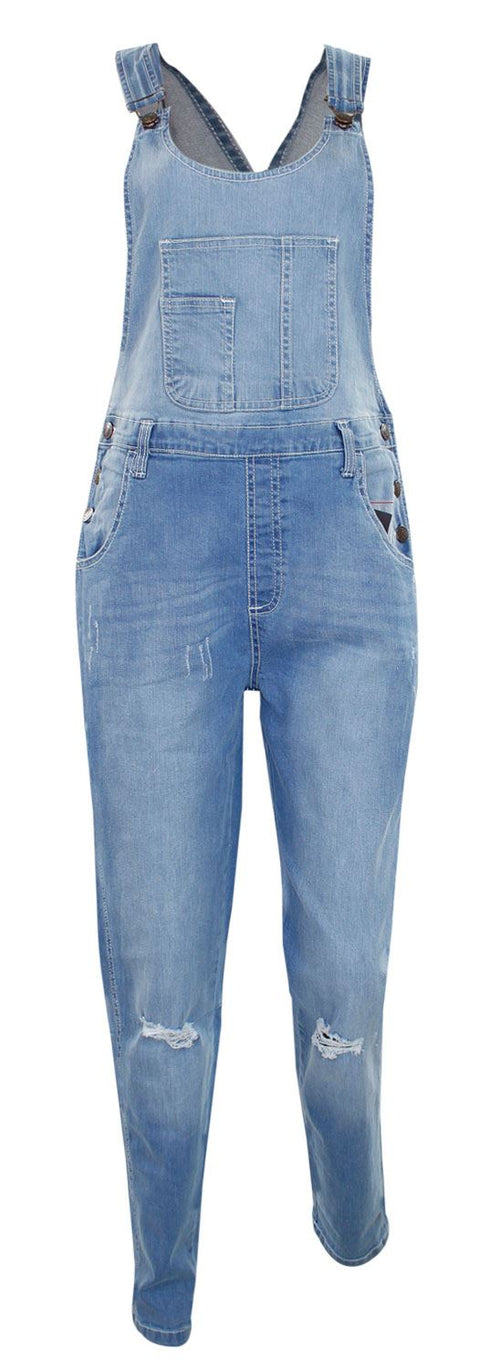 Women's Dungaree Gina Light Blue G81_W_Dungre_Gina_LBLU_16