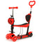 5in 1 Kids Adjustable Height Ladybug Scooter