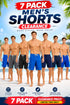 7 Pack Men's Comfortable Drawstring Waist Shorts - From £2.85 Per Unit
