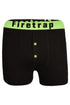 3 Pack Fire Trap Mens Cooper Soft Cotton Boxers