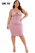 5 Pack Plus Size Women’s Dresses Clearance Sale - From £1.99 Per Unit