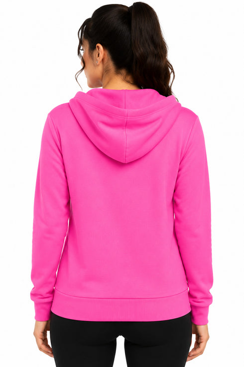 Women's Zip Up Fleece Hoodie