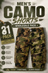 31 Pack Men’s Camo Cargo Shorts Wholesale Bulk Reseller Lot - From £2.90 Per Unit