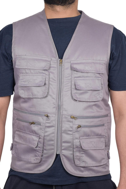 Mens Sleeveless Outdoor Work Gilet
