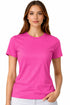 5 Pack Womens Plain Crew Neck T-Shirts