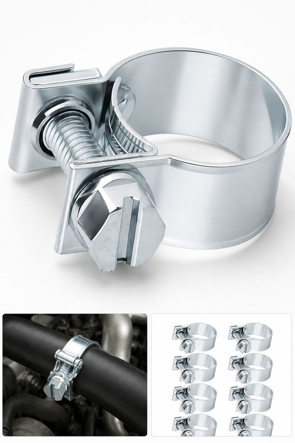 Adjustable Carbon Steel Hose Clamps - 10/20 Pack
