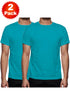 2 Pack Mens Polycotton T-Shirts