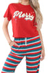 Kids Merry Christmas Printed Pyjamas Set