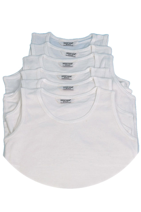 3 Pack Kids 100% Cotton Sleeveless School Vest – Soft & Comfortable Everyday Wear