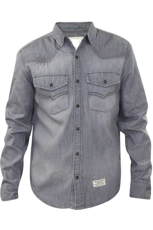 Mens Long Sleeve Stretchable Cotton Shirt