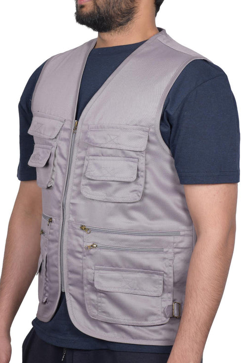 Mens Sleeveless Outdoor Work Gilet
