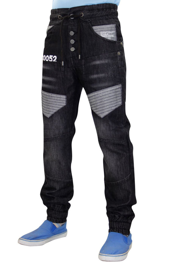 Men's Mantron Cuffed Slim Fit Jeans