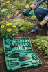 10 Piece Garden Hand Tool Set with Carry Case