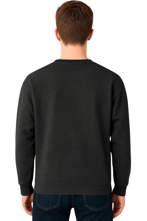 Mens Plain Pullover Sweatshirt