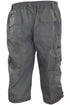 Men's Elasticated 7 Pockets Cotton Loose Fit Shorts