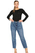 Ladies Slim Fit Denim Jeans