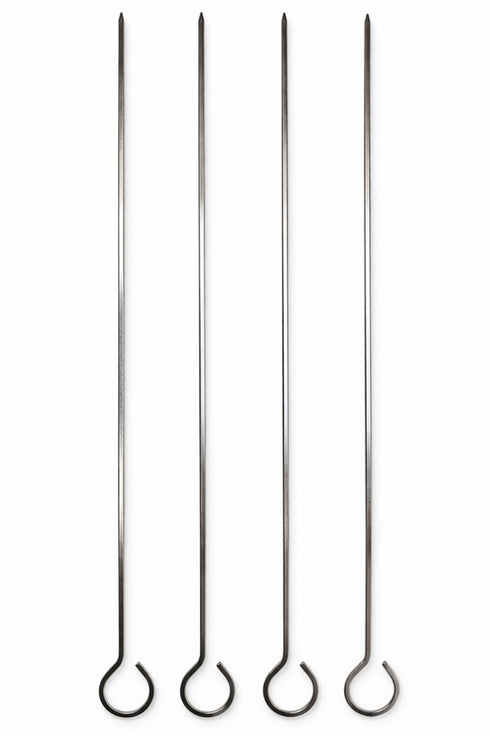 6 Piece BBQ Tool Set with Carry Case – Stainless Steel Grill Utensils