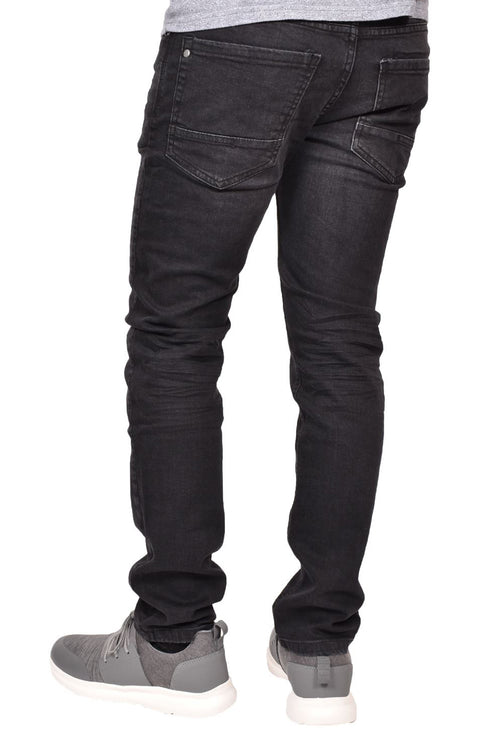 Mens Crosshatch Stretchable Denim Jeans
