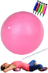 25cm Anti-Burst Pilates Ball | Yoga Exercise Ball with Pump