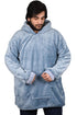 Oversized Steel Grey Blanket Hoodie