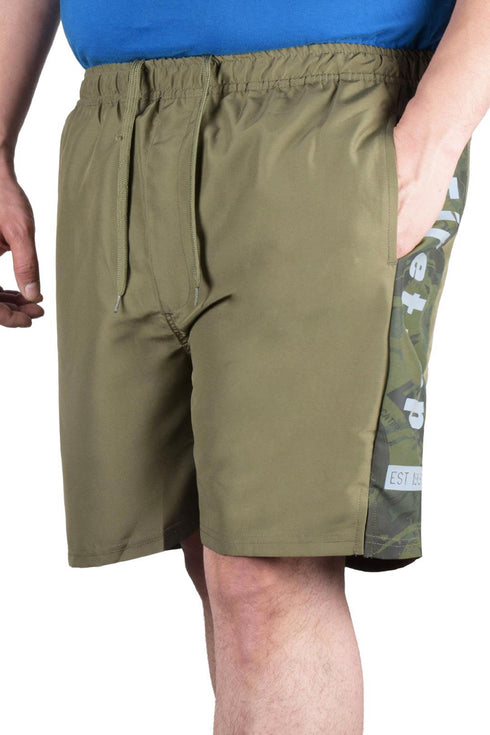 Fire Trap Mens Plain Swim Shorts
