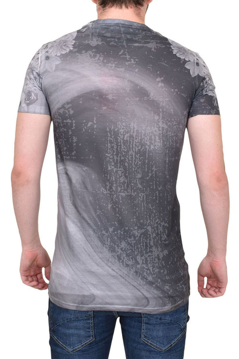 Men Athletic Crew Neck T-shirt