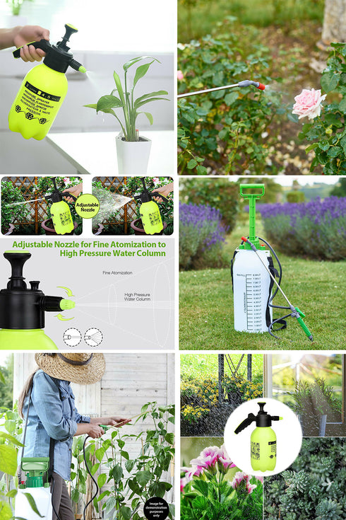 Manual Garden Hand Pressure Sprayer - 2/5/8L