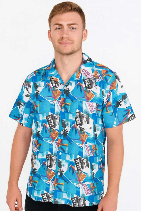 Men’s Short Sleeve Hawaiian Shirt – 10, 20 & 30 Pack - From £2.16 Per Unit