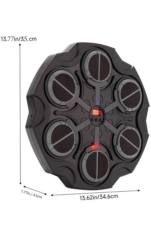 Smart Boxing Machine Wall Target with Lights & Music – Interactive Punch Trainer for Home Fitness