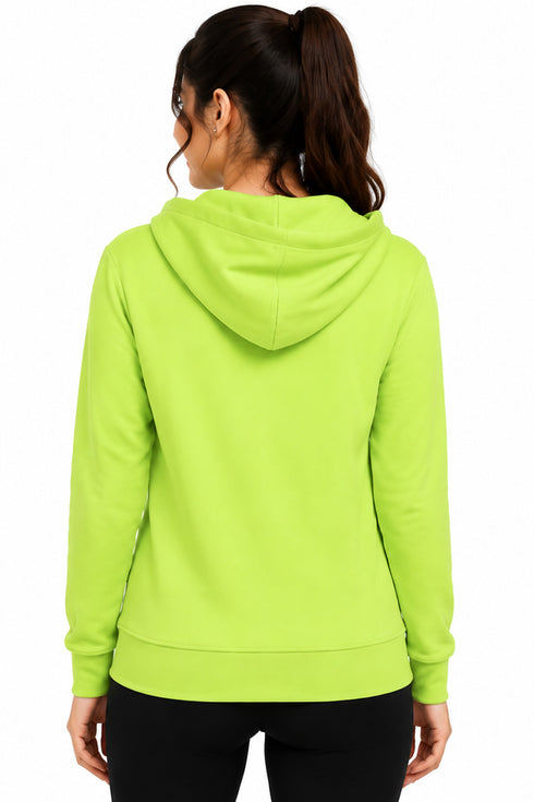 Women's Zip Up Fleece Hoodie