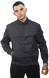 20 Men's Utility Jackets (M/L) - Grey & Black - Wholesale Winter Coats