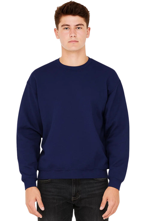 Mens Plain Pullover Sweatshirt