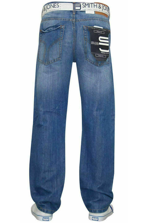Men's Straight Cut Regular Fit Jeans - 25 or 50 Pack