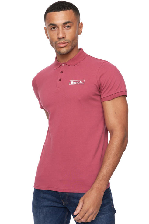 Bench Mens Short Sleeves Polo T-Shirt