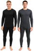 2 Pack Mens Long Johns Thermal Set