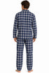 Men’s Check Poly-cotton Pyjama Set