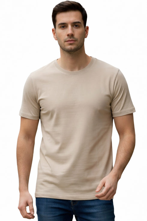 Mens Plain Polycotton T Shirt
