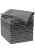 Grey Microfiber Cleaning Cloths – Super Soft, Lint-Free Towels for Car, Home & Kitchen | Reusable, Scratch-Free & Absorbent