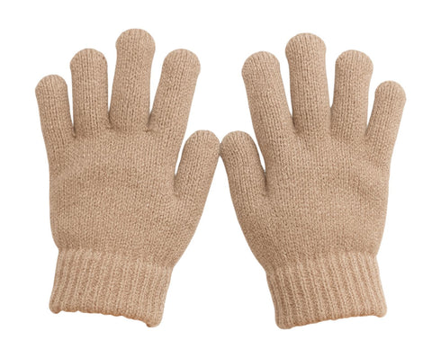 6 Pairs Kids Winter Gloves – Assorted Colours, Warm Knit Stretch Gloves