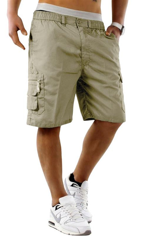 Mens Cargo Combat Plain Shorts