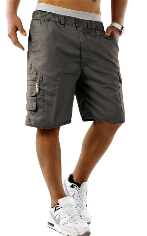 Mens Cargo Combat Plain Shorts
