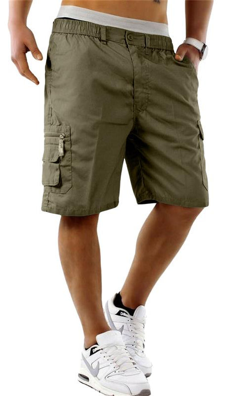 Mens Cargo Combat Plain Shorts