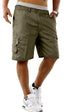 Mens Cargo Combat Plain Shorts