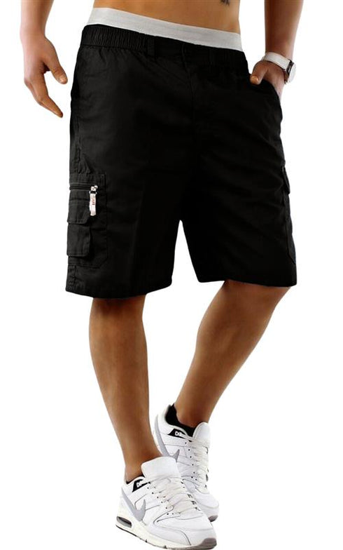 Mens Cargo Combat Plain Shorts