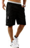 Men’s Cargo Combat Shorts with Elasticated Waist