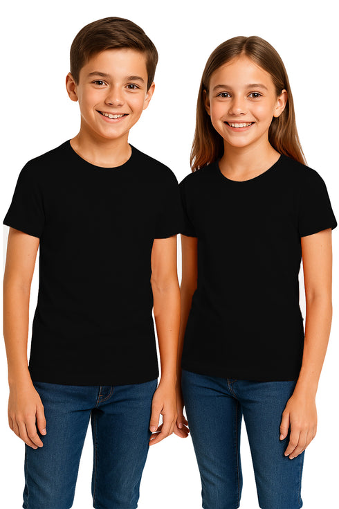 Kids Quick Dry Polyester Short Sleeve T-Shirt